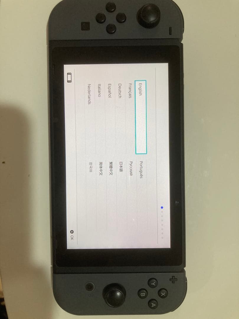 Nintendo Switch 本体 HAC-001 グレー 初期化済 箱あり