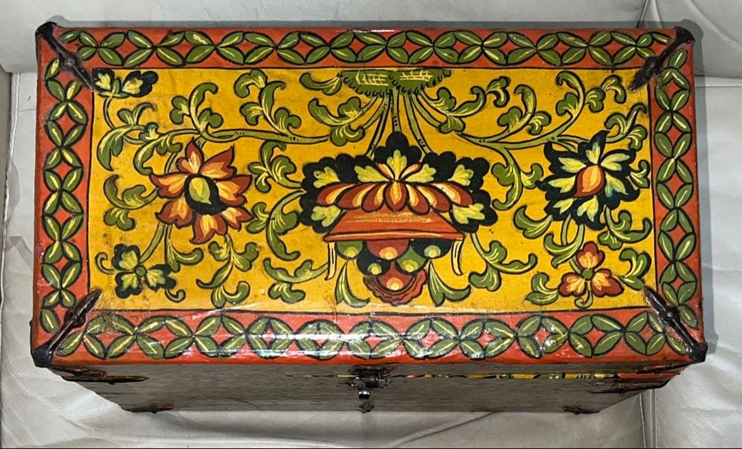 値下げ！アンティーク　チベット小箱