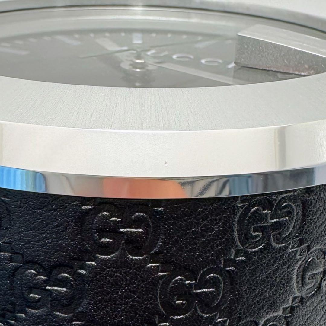 GUCCI グッチ シマ テーブルクロック YC210008 電池交換済み