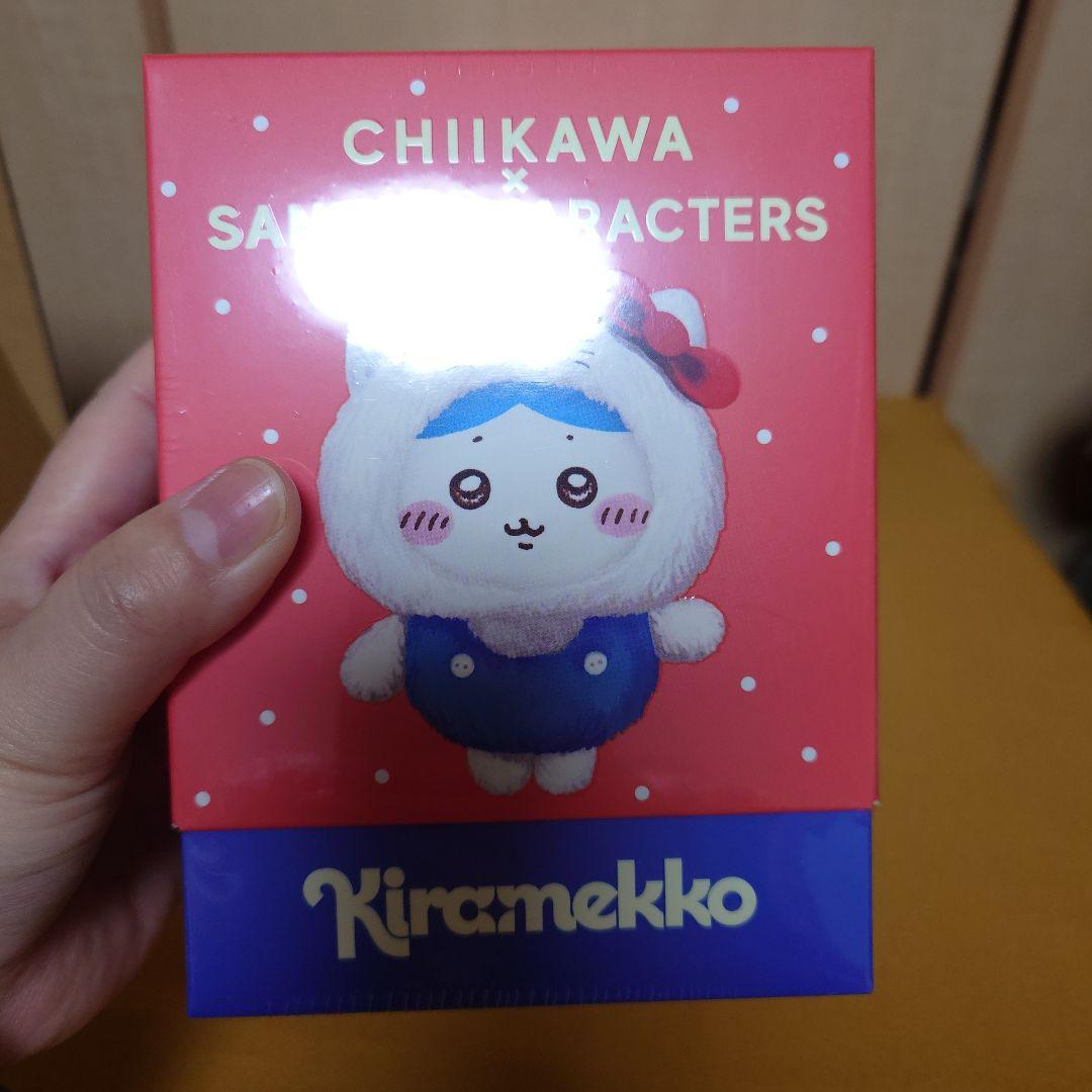 ちいかわ♡サンリオコラボ キラメッコ ちいかわ・ハチワレ・うさぎ シュリンク付き