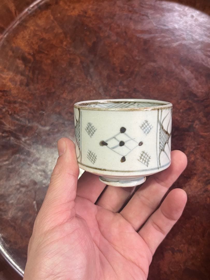古伊万里　半筒　筒猪口　民藝　くらわんか　波佐見　蕎麦猪口　そば猪口