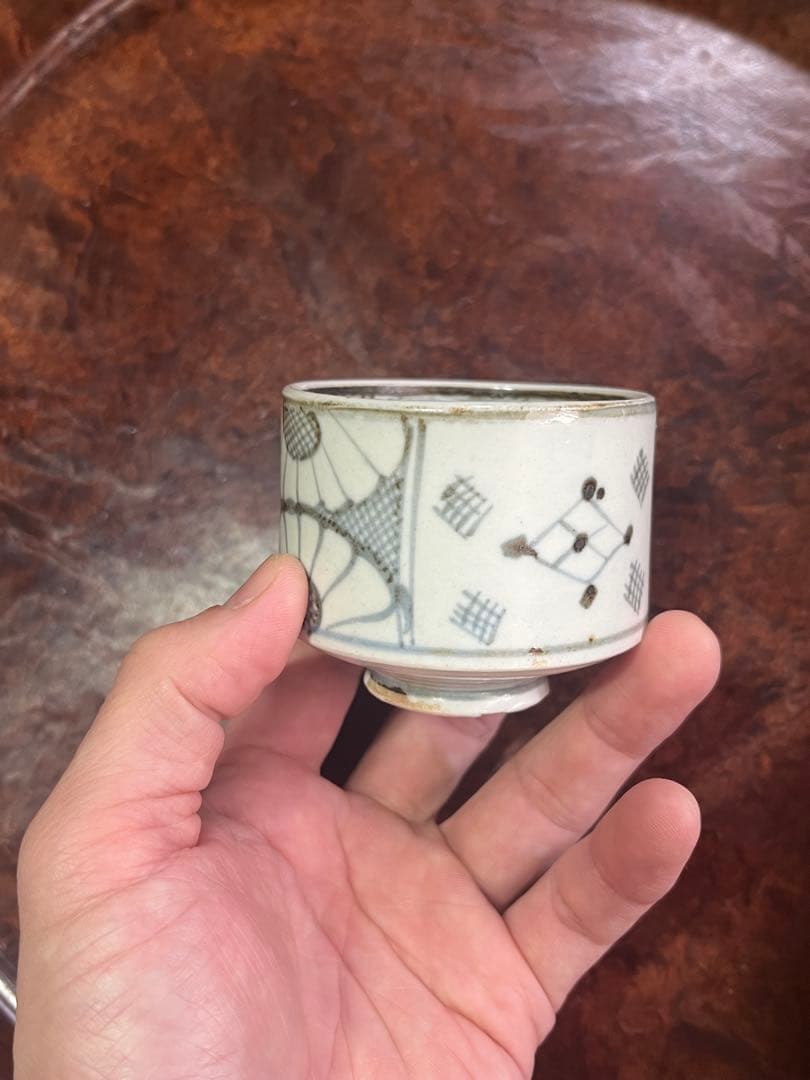 古伊万里　半筒　筒猪口　民藝　くらわんか　波佐見　蕎麦猪口　そば猪口