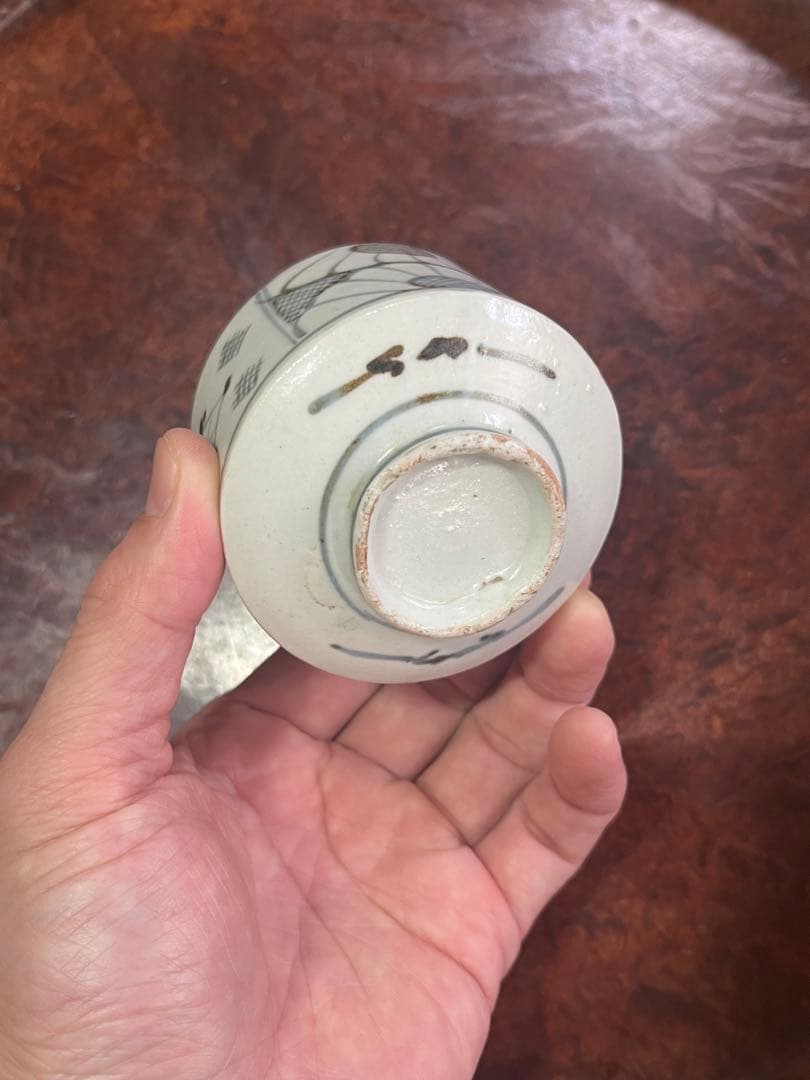 古伊万里　半筒　筒猪口　民藝　くらわんか　波佐見　蕎麦猪口　そば猪口