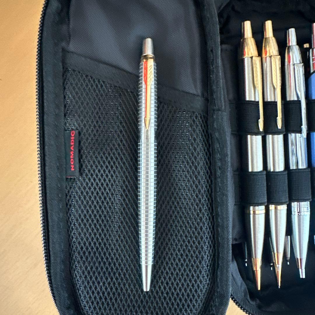 Parkerシャーペンボールペン廃盤モデルWatermanシャーペン筆箱