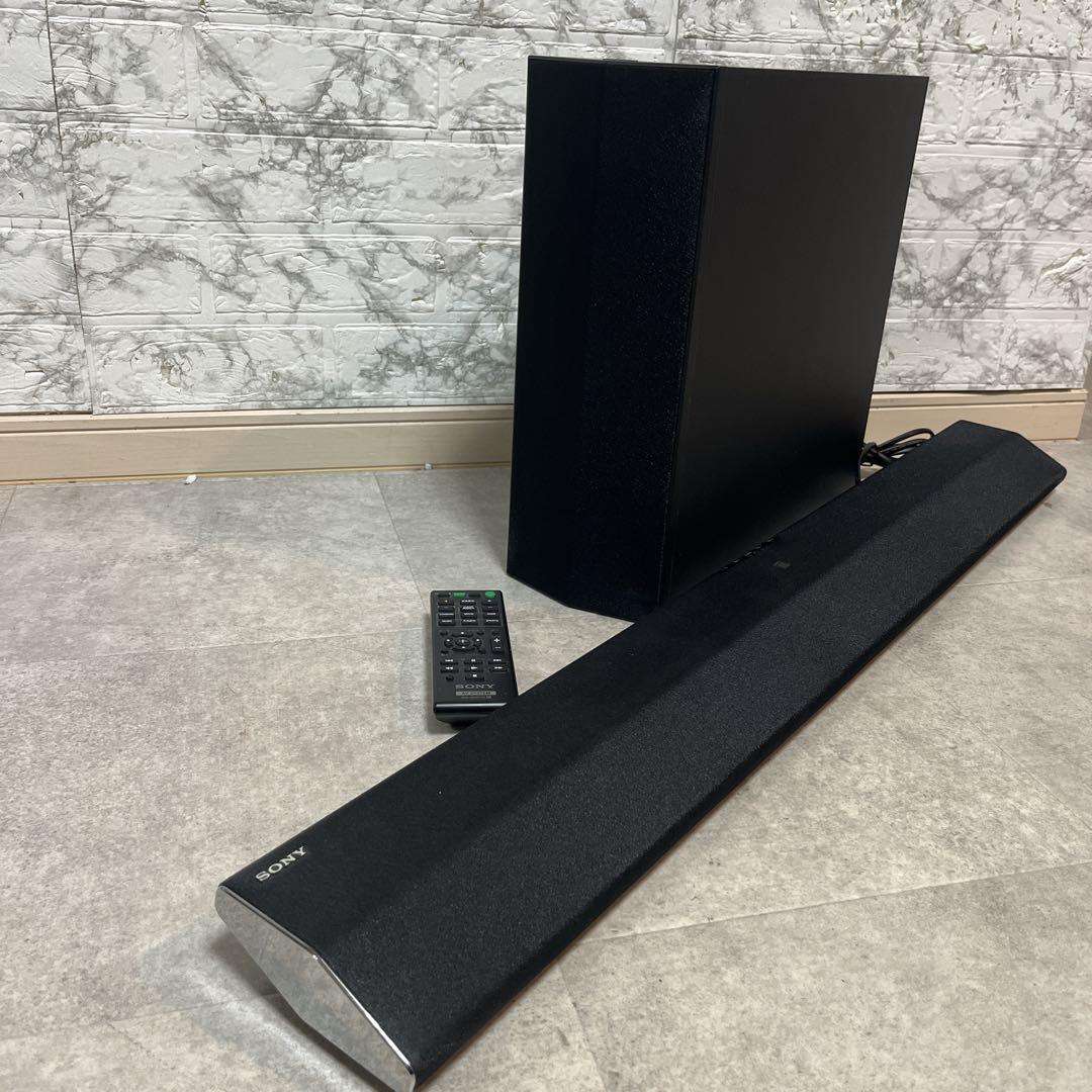 【美品】SONY ソニー　サウンドバー＆ウーファー　SA-WCT370