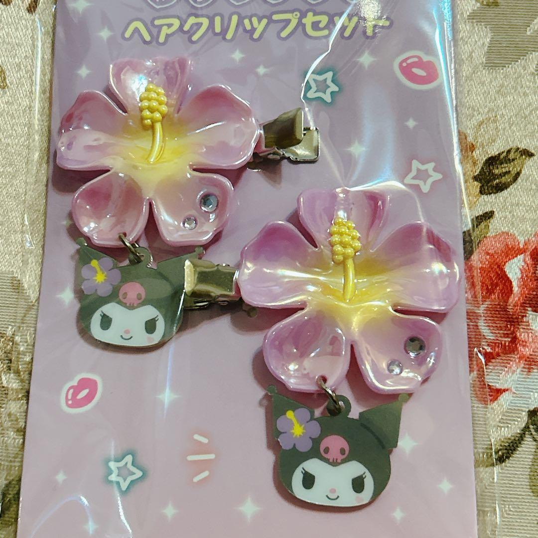 サンリオ　ときめき平成コギャルデザインシリーズ　クロミ　ヘアクリップ