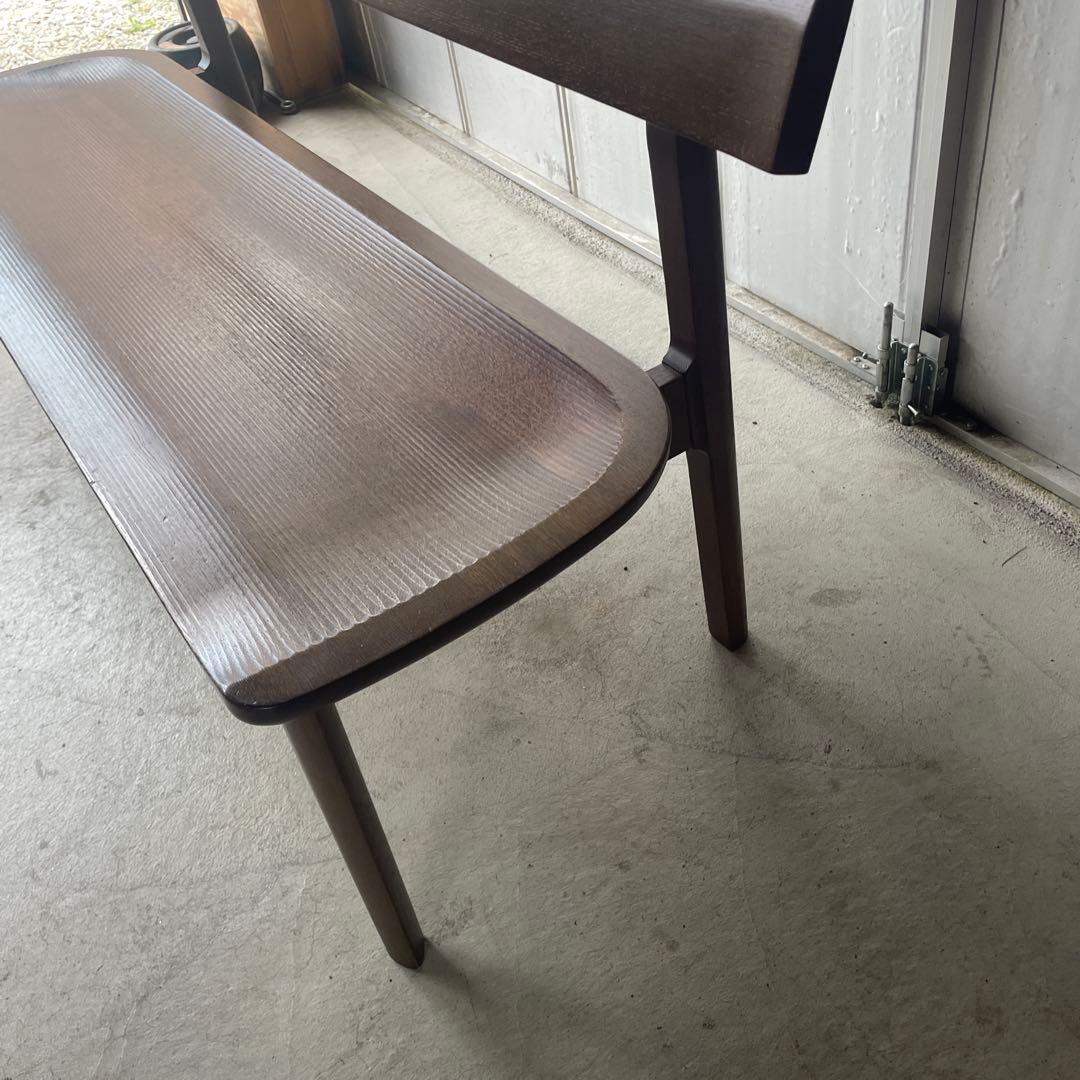 飛騨高山　ibata interior オーク無垢　ダイニングベンチ