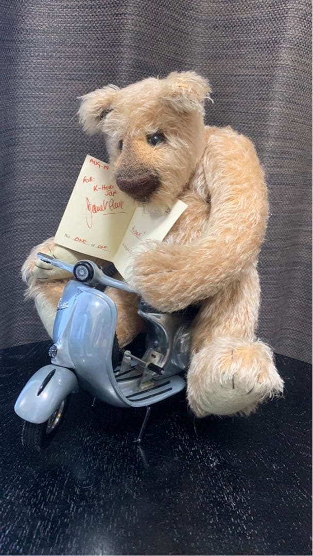 テディベア【世界限定】ジャネットクラーク 【世界限定1体】