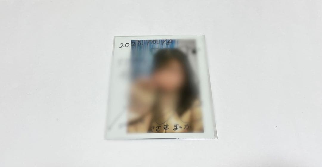 ＝LOVE 佐々木舞香 チェキ 直筆