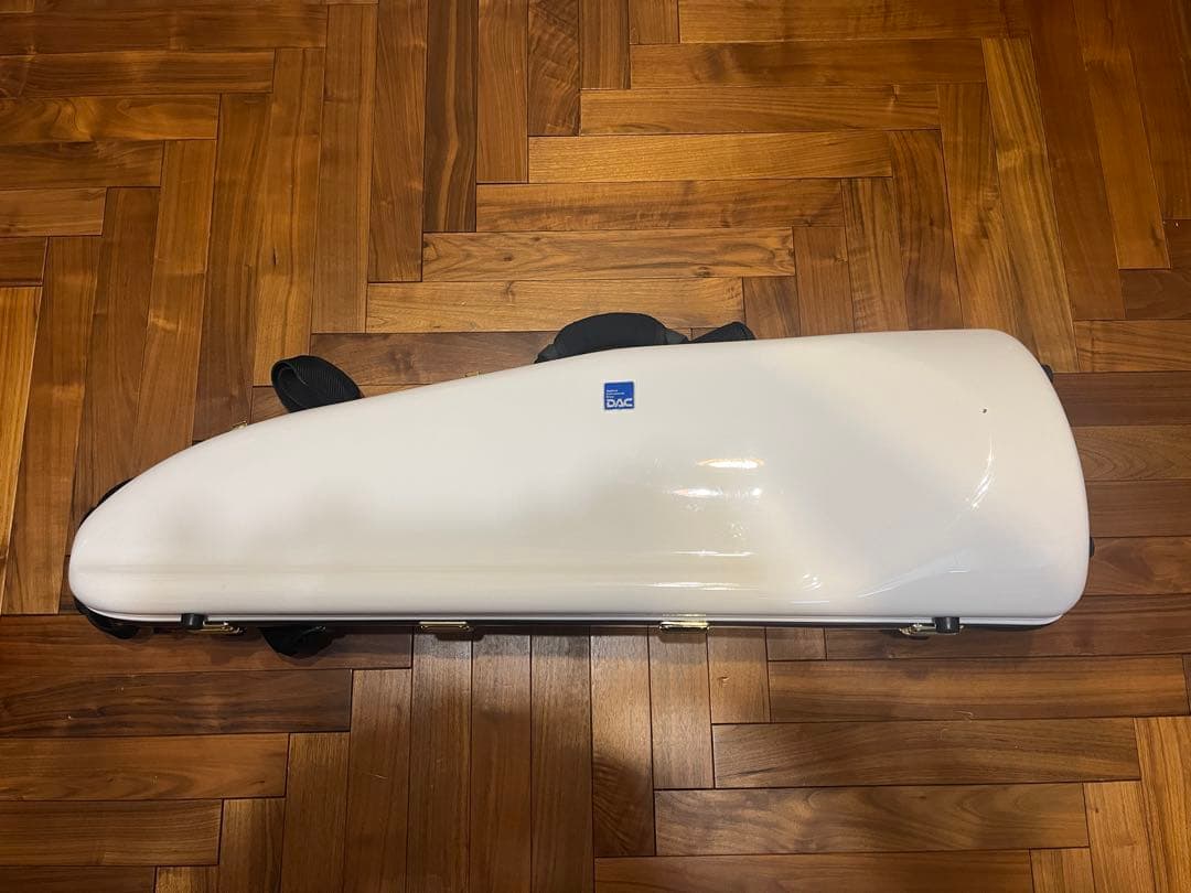 DACオリジナルトロンボーンケース　テナー&テナーバス用　オフホワイト 金ラッチ