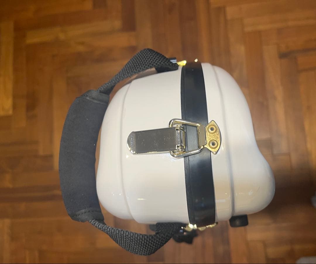 DACオリジナルトロンボーンケース　テナー&テナーバス用　オフホワイト 金ラッチ