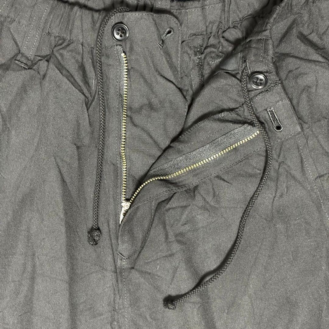 ヨウジヤマモトプールオム 16SS シワ加工サルエルパンツ BLK/2