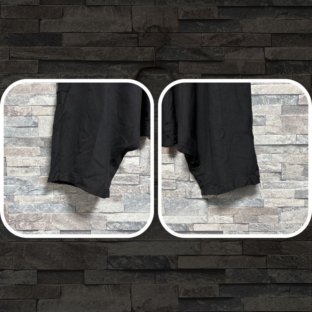 ヨウジヤマモトプールオム 16SS シワ加工サルエルパンツ BLK/2