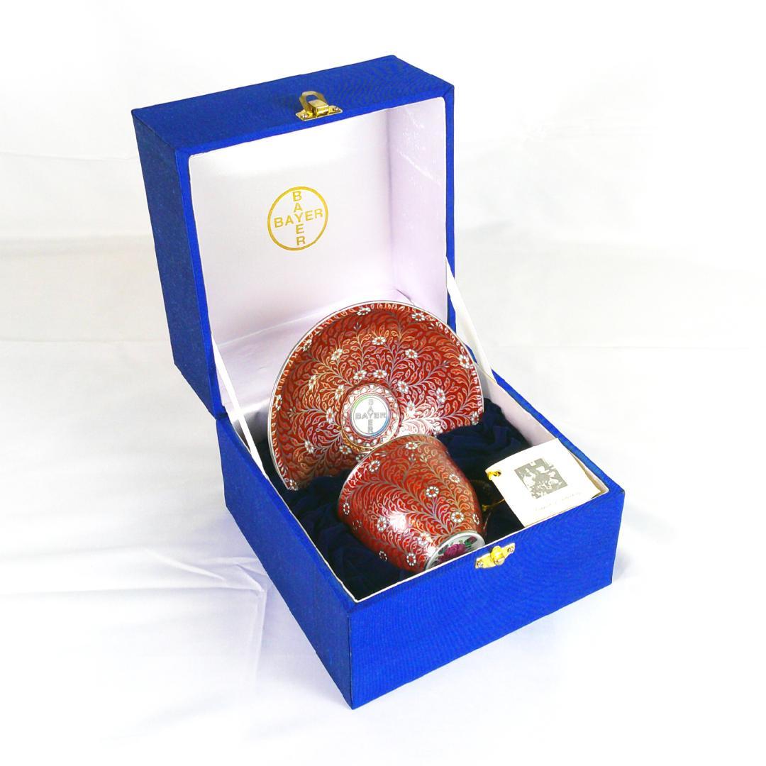 【上品】BAYER タイ限定 デザインカップ マグカップ 海外土産 記念品 美品