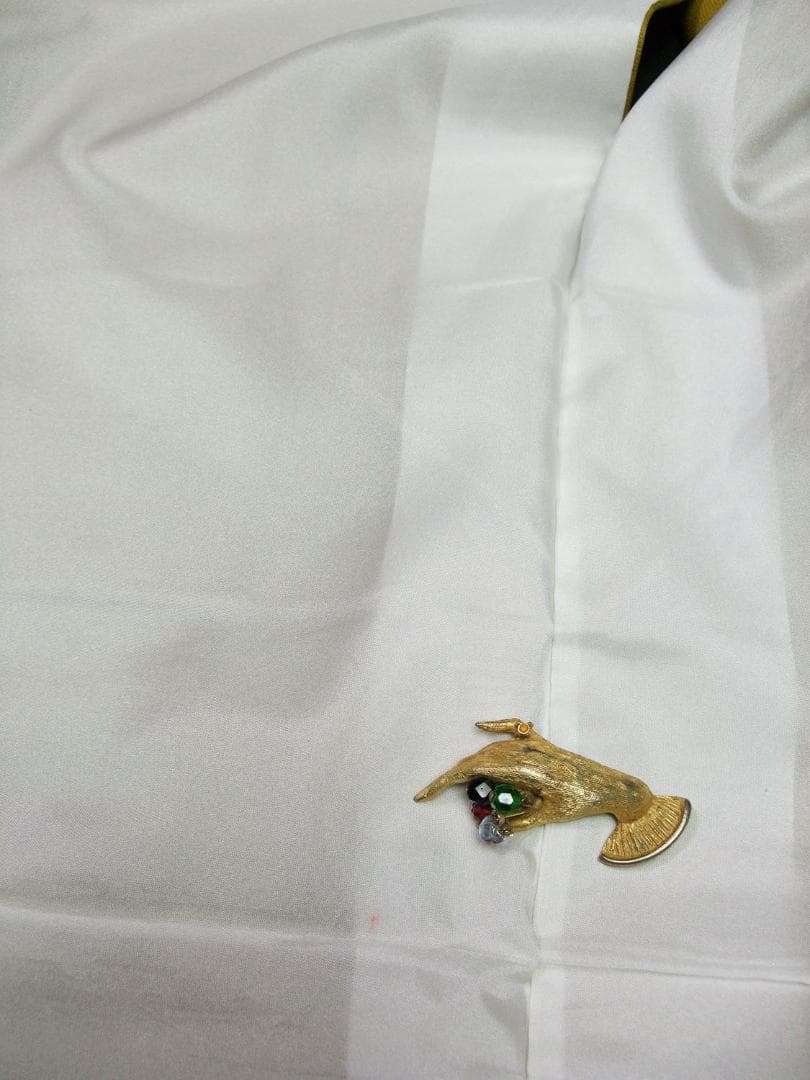 桜尽くし モダン マスタード　西陣じゅらく袋帯　振袖フルセット　ｍ18 成人式