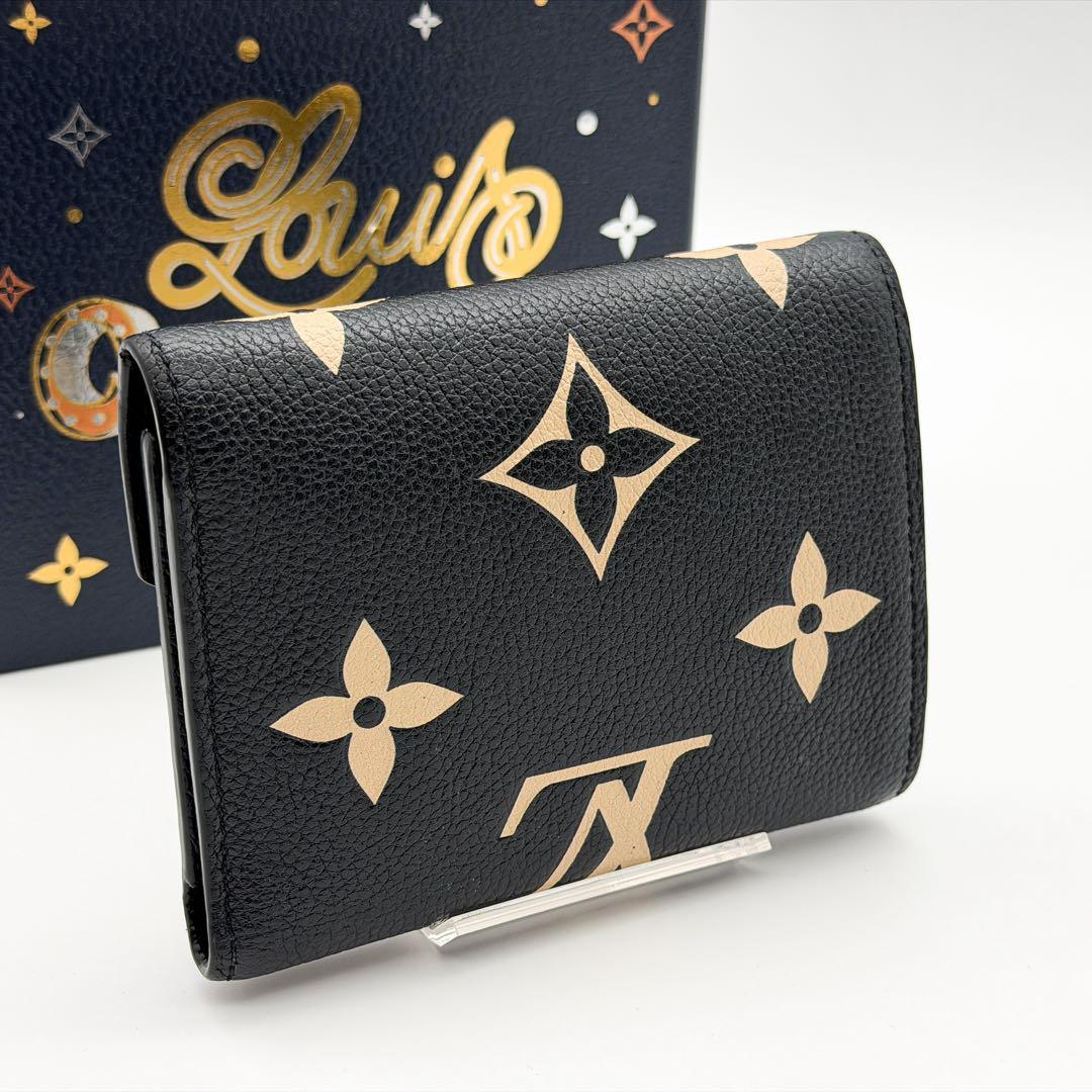 【最高峰美品】ルイヴィトン モノグラム アンプラント ヴィクトリーヌ 折り財布