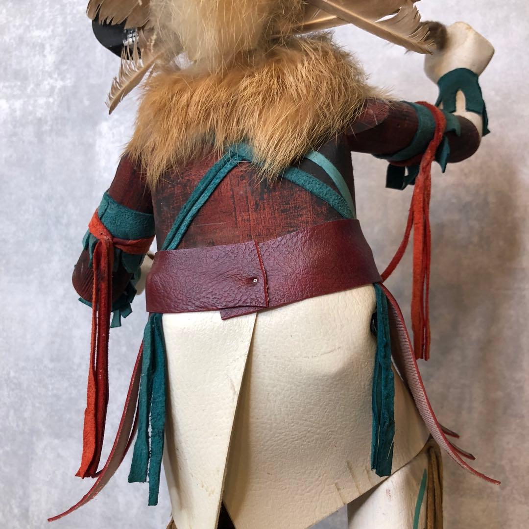 アンティーク カチナドール オルグ カチーナ ナホバ族 ホピ族 人形