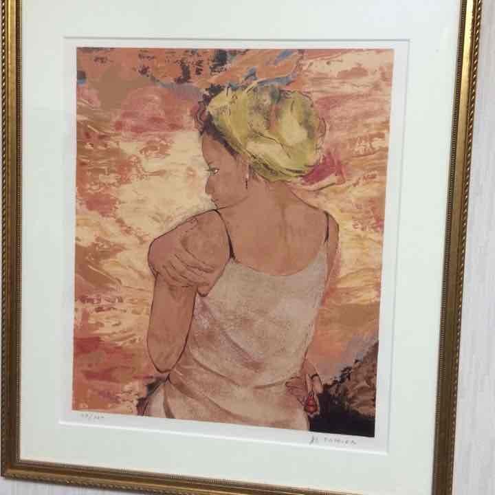 田村能里子リトグラフ