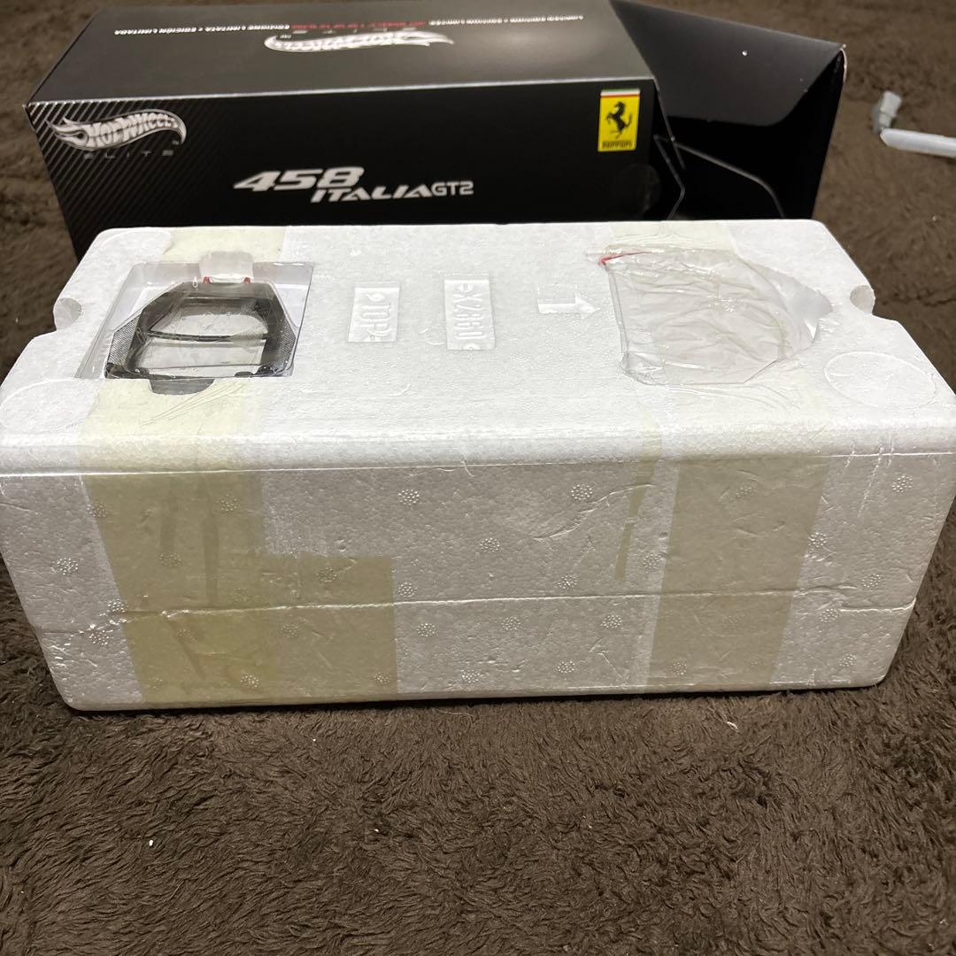 マテル HOTWHEELS ELITE フェラーリ 458 ITALIA GT2