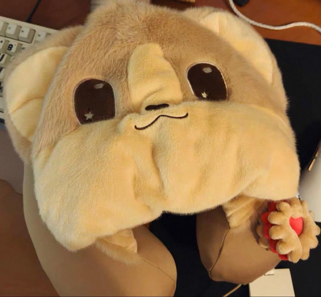 日本未発売TBH * Coogi フード付き ネックピロートラベルクッション