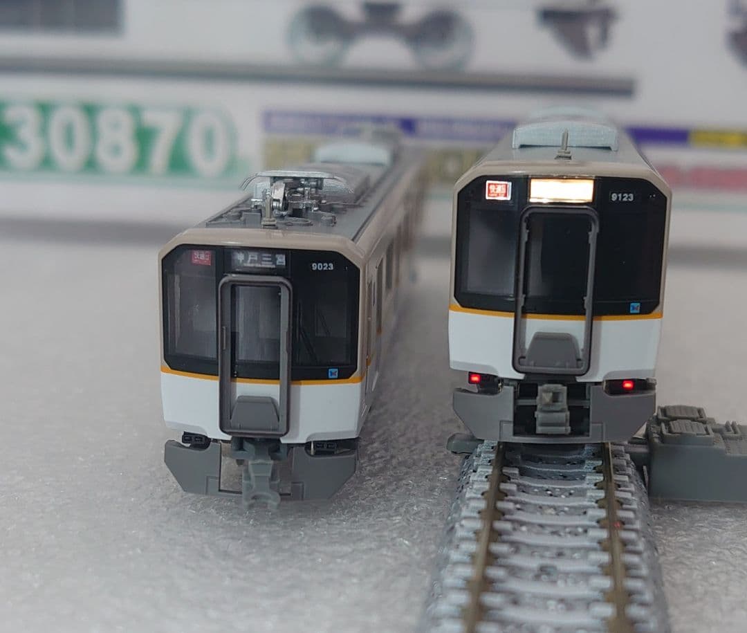 フルカラー 近鉄 9020系 シリーズ21 増結 T+T 1ヵ所のみ行き先点灯