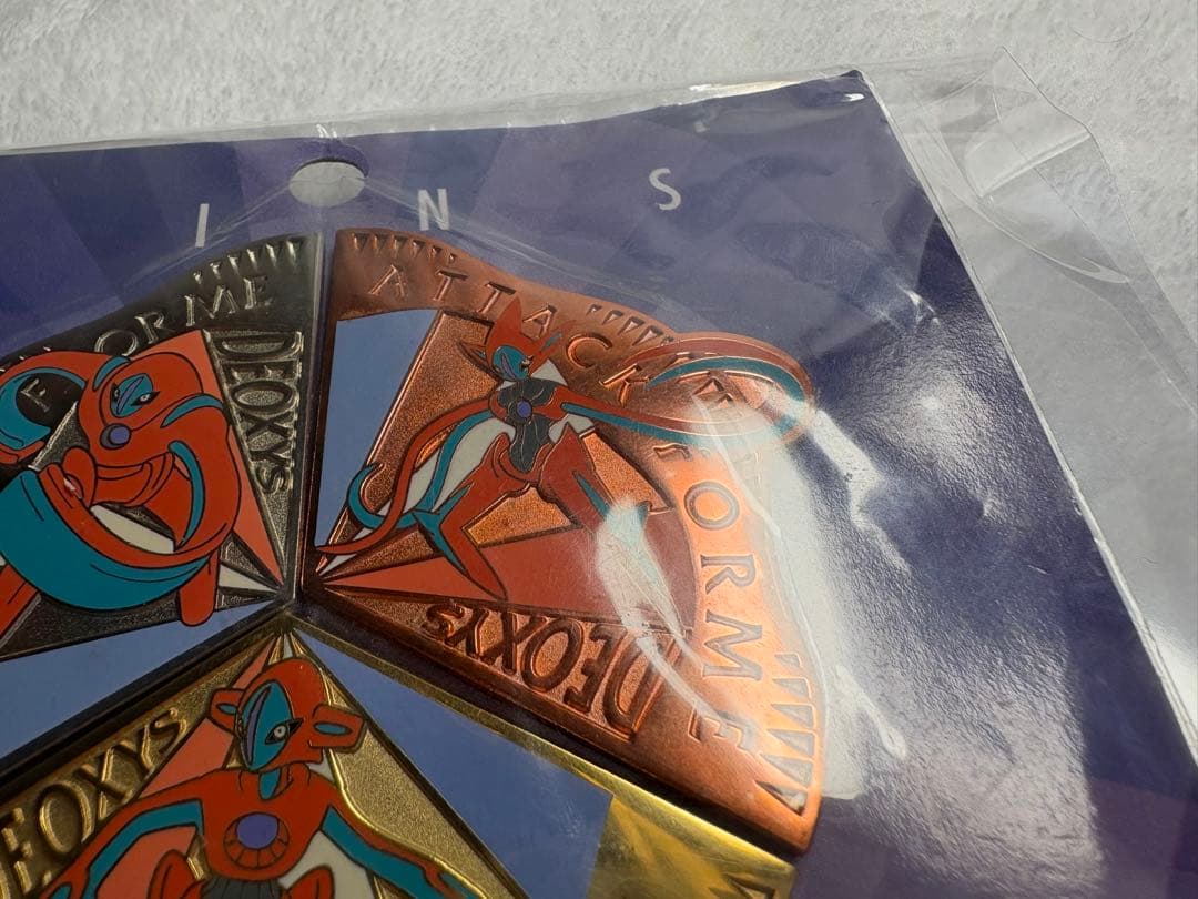 ポケモン デオキシス ピンズ ポケモンセンター 未開封 レトロ