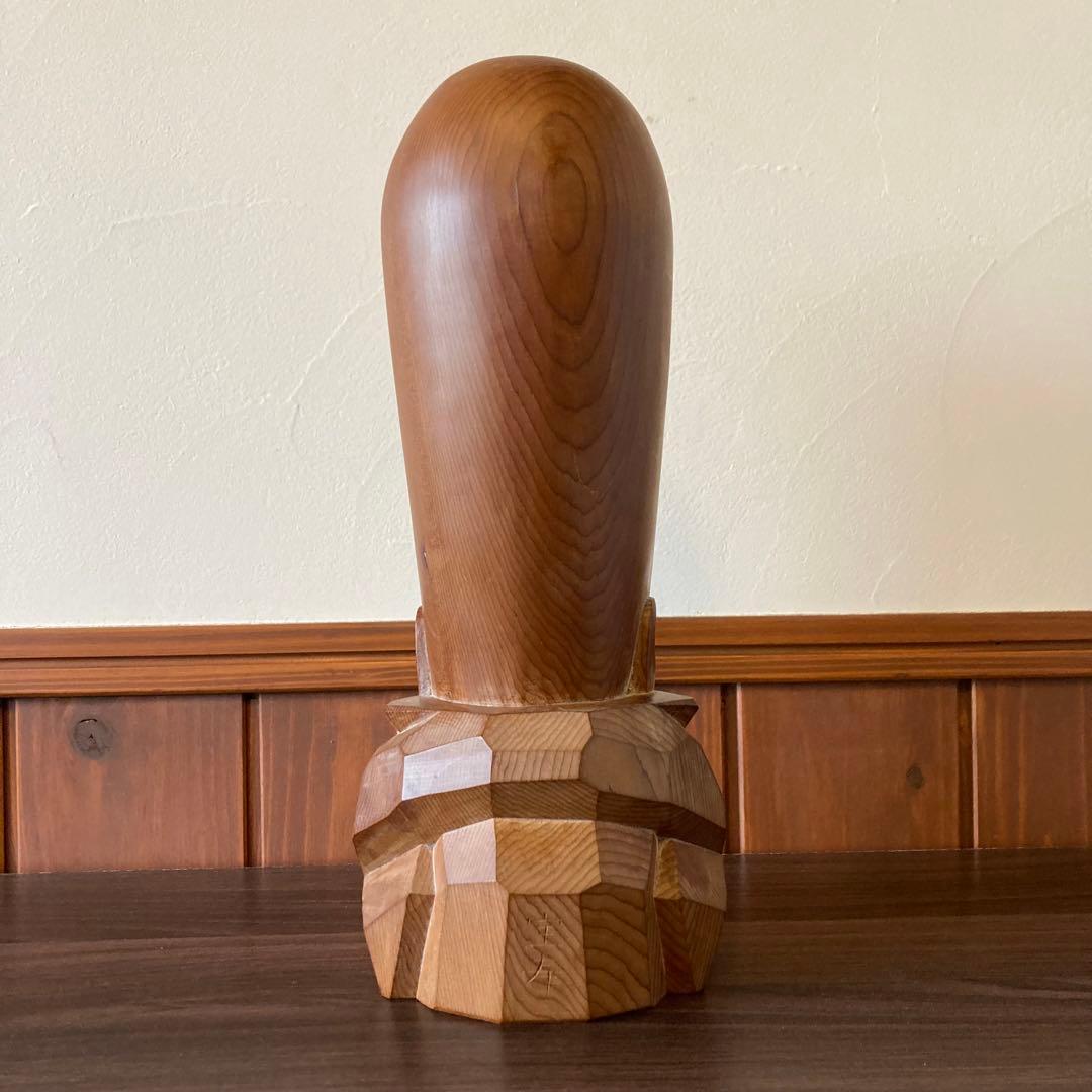 飛騨一位一刀彫 福禄寿 木彫り 骨董 工芸 古美術 七福神 縁起