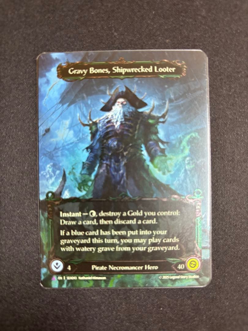 難破船の略奪者、グレイビィ・ボーンズ CF fab