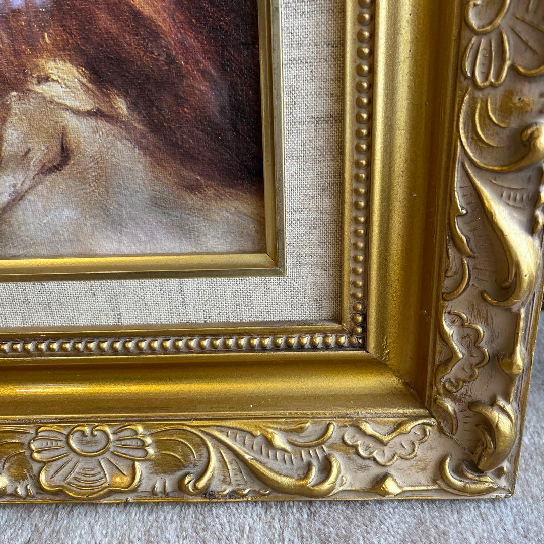 セール中！　ルノアール複製画　かわいいイレーヌ　ガラス額