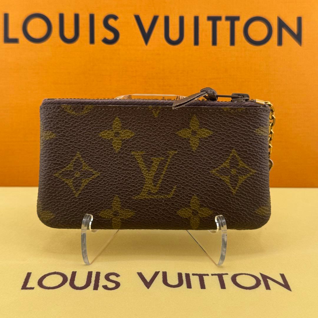 【極美品】ルイヴィトン モノグラム ポシェットクレ ケース 財布 小銭入れ