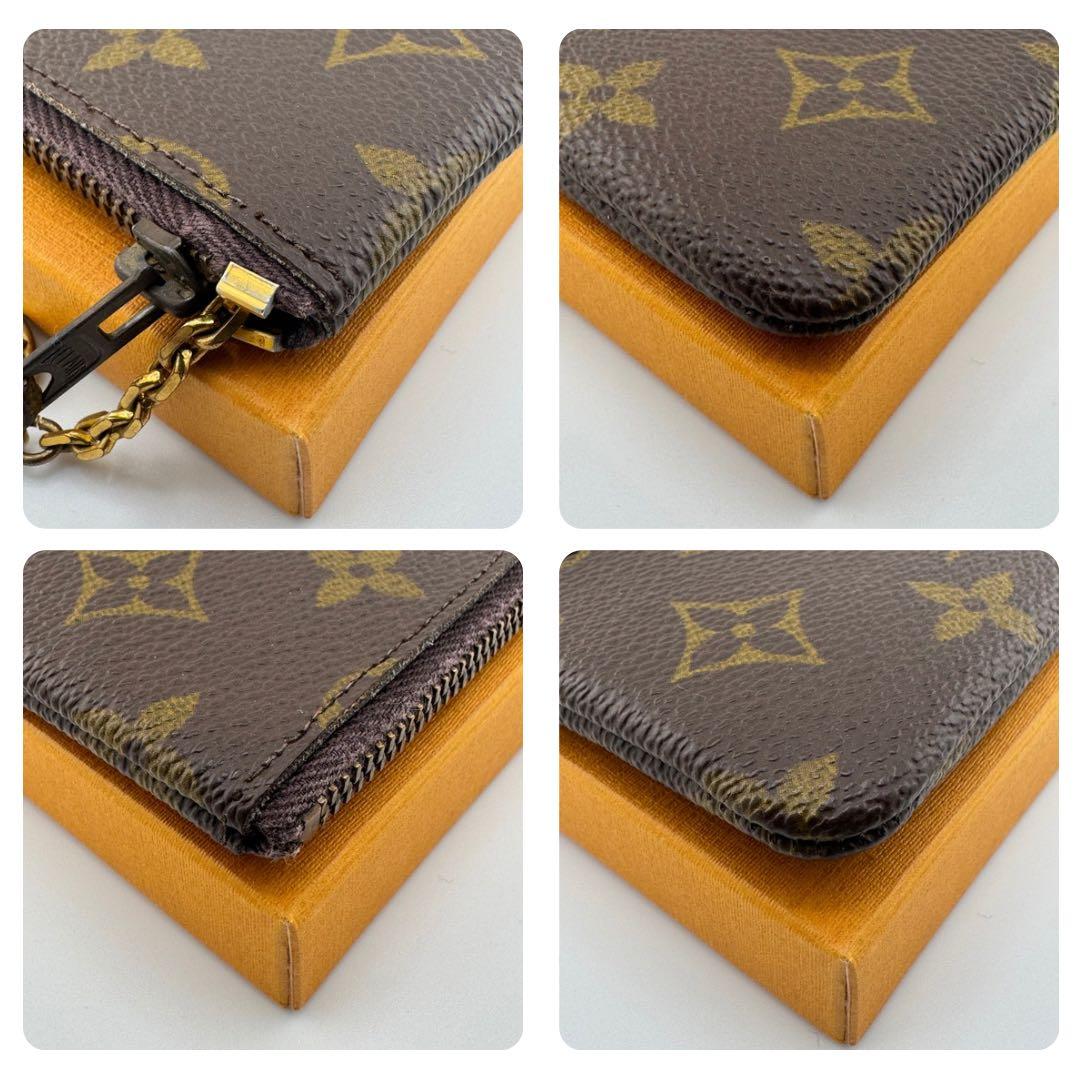 【極美品】ルイヴィトン モノグラム ポシェットクレ ケース 財布 小銭入れ