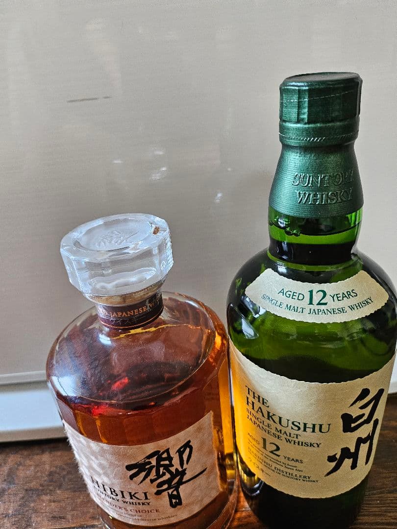HIBIKI & THE HAKUSHU 12年ウイスキー