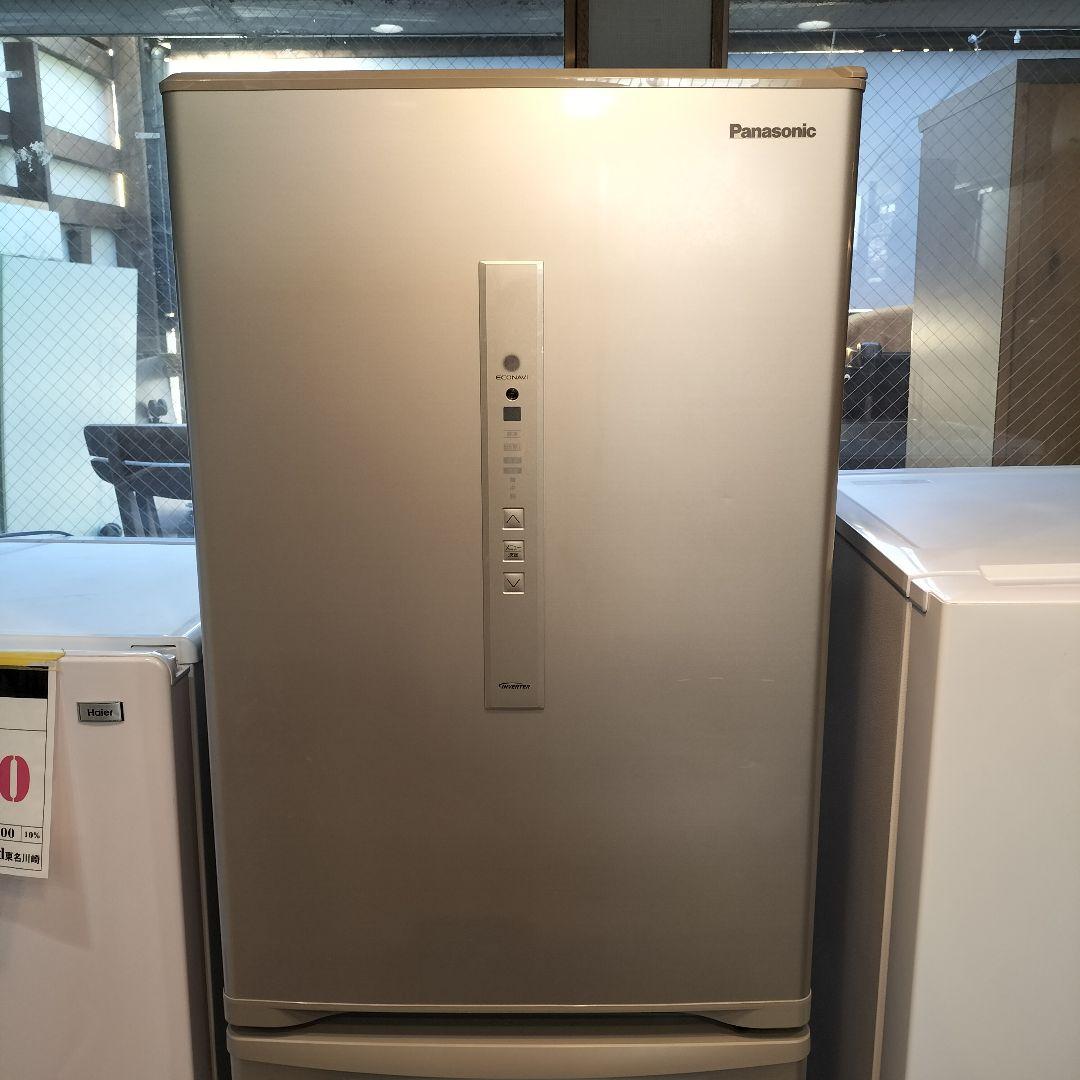 M♦パナソニック　冷凍冷蔵庫　365L　NR-C371N-N　2020年製