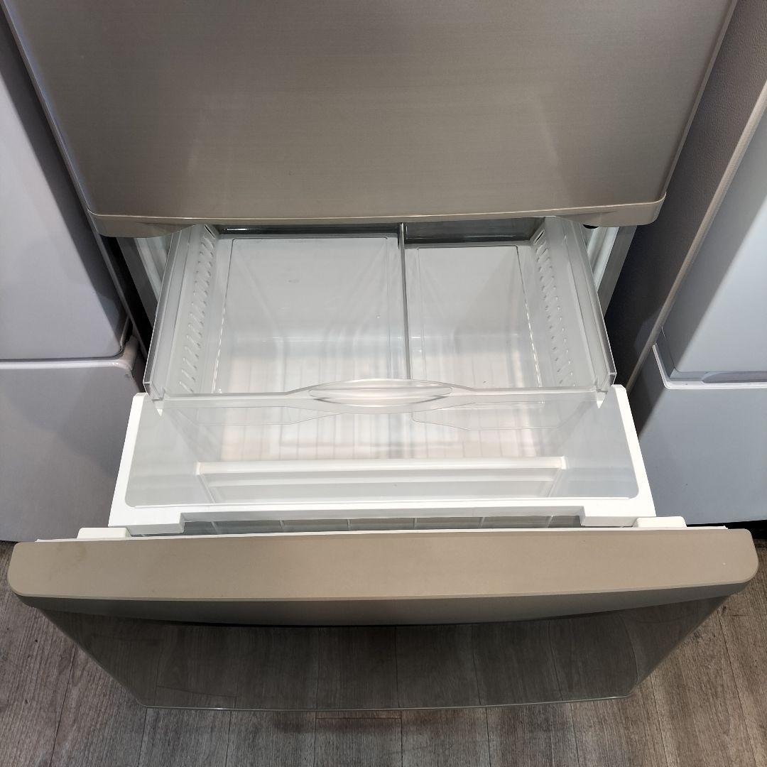 M♦パナソニック　冷凍冷蔵庫　365L　NR-C371N-N　2020年製