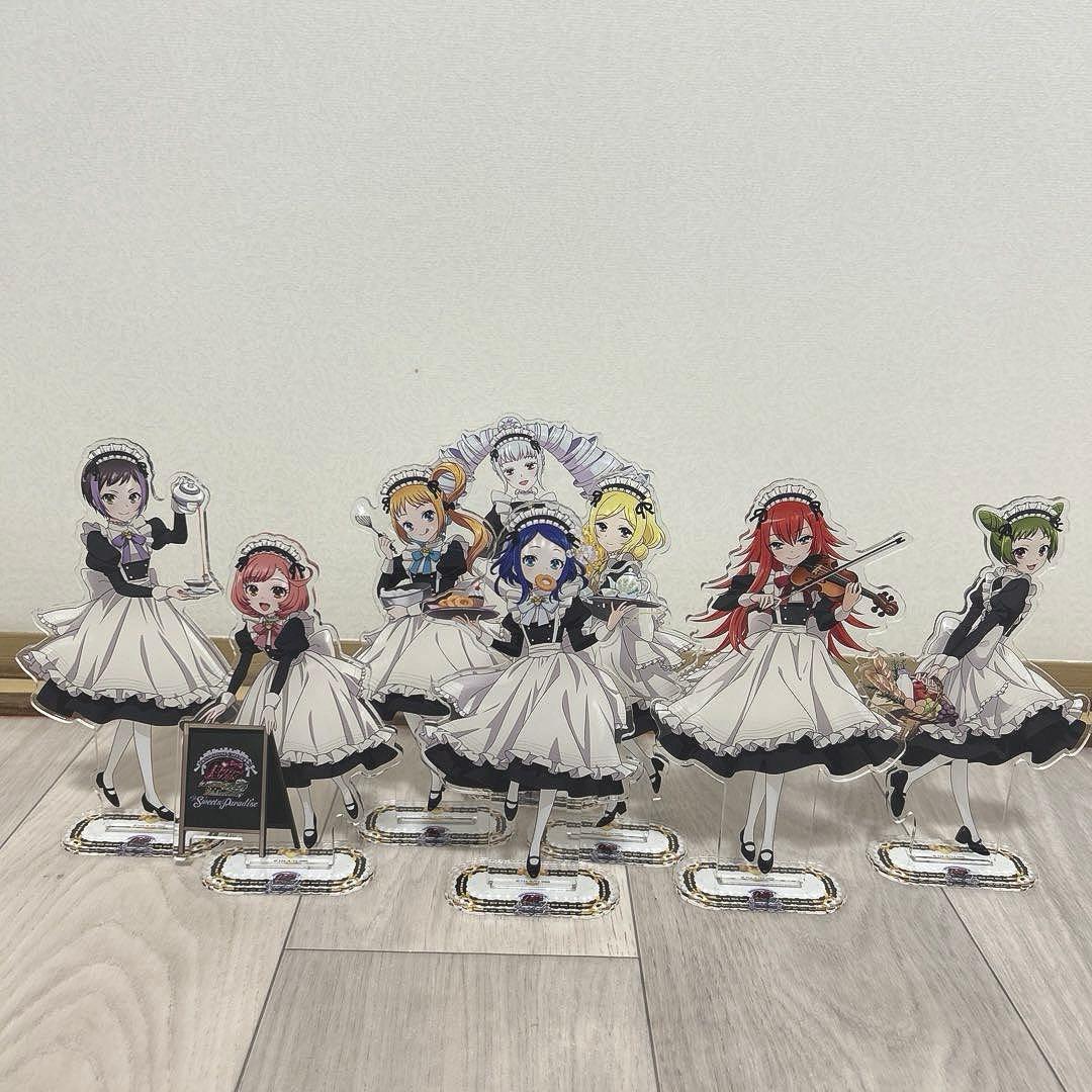 プリティーリズム　レインボーライブ　アクリルスタンドセット