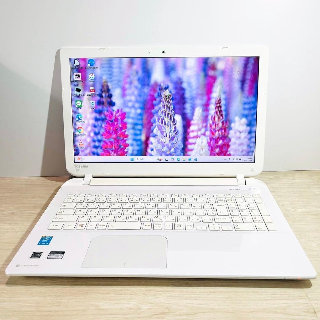 新品SSDで爆速✨windows11 ノートパソコン DVD カメラ 8GB