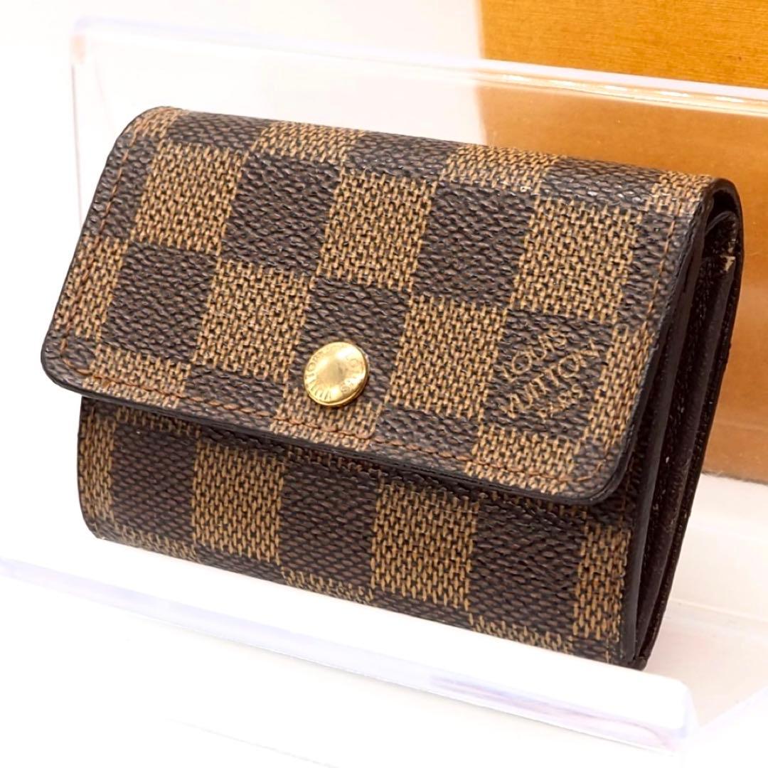 ルイヴィトン ダミエ ポルトモネプラ ケース 小銭入れ パース