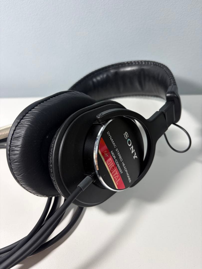 【美品】SONY MDR-CD900ST 密閉型スタジオモニターヘッドホン