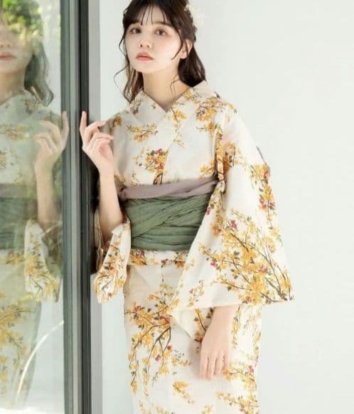 古典オレンジユーム Dita ディータ 浴衣