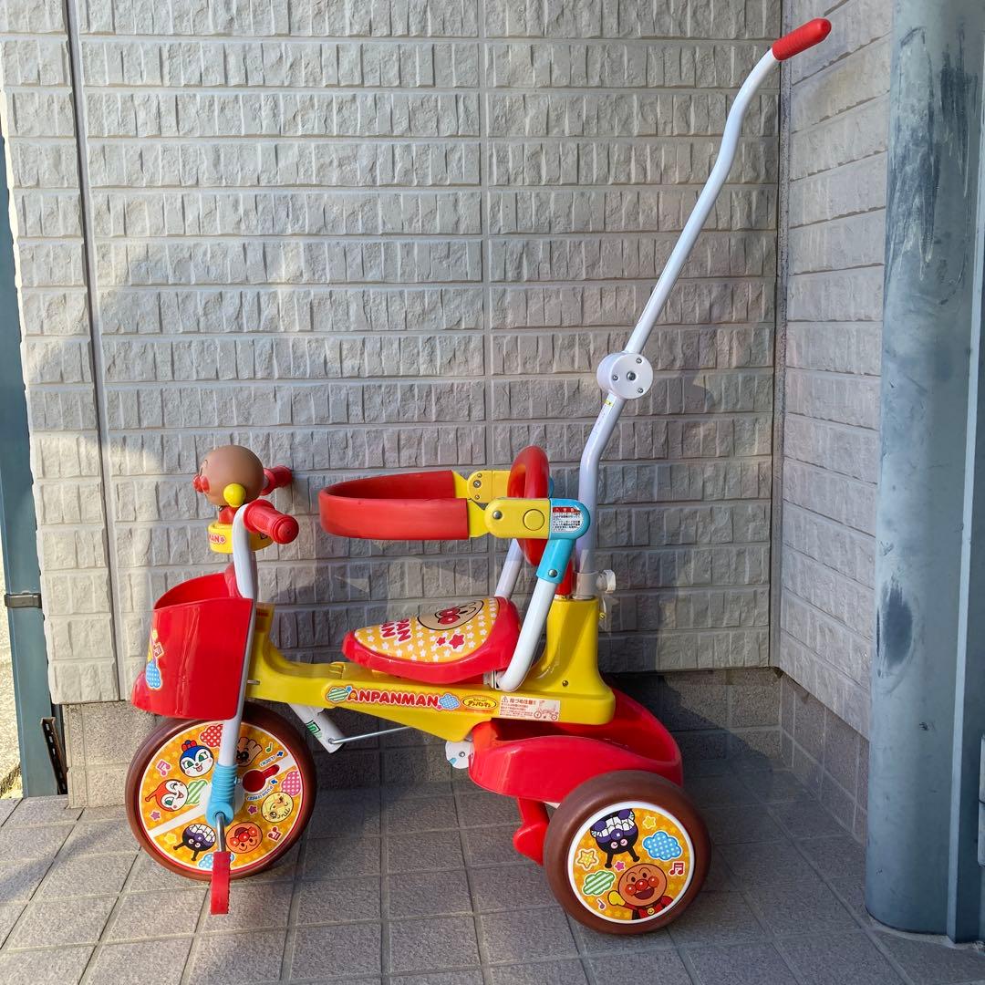 アンパンマン折りたたみ三輪車 オールインワンUP2