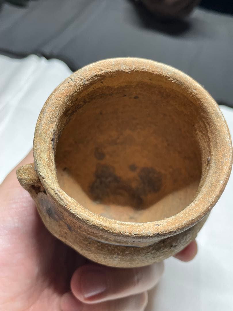 茶入。唐物茶入。唐時代。茶道具。古美術。骨董品。舊家蔵出し。希少。