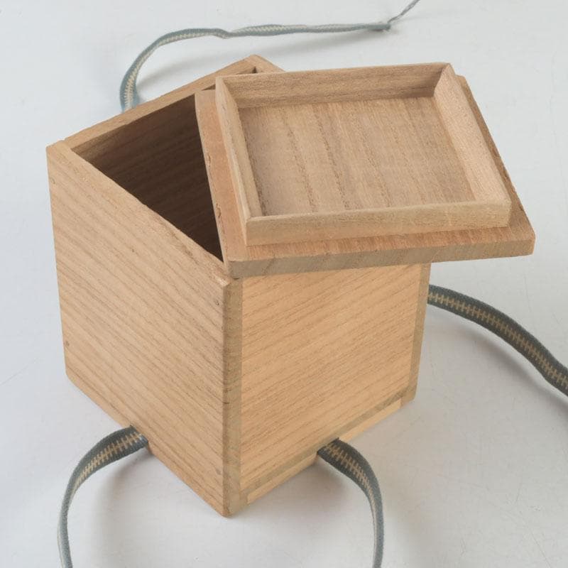 茶道具　輪島塗　蒔絵師　谷内一則(紫香)作　岩松蒔絵　大棗　共布共箱　V9588