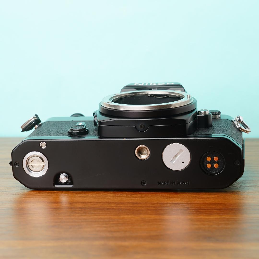 [美品] 完動品◎ニコン FE ブラック フィルムカメラ 防湿庫管理 #78