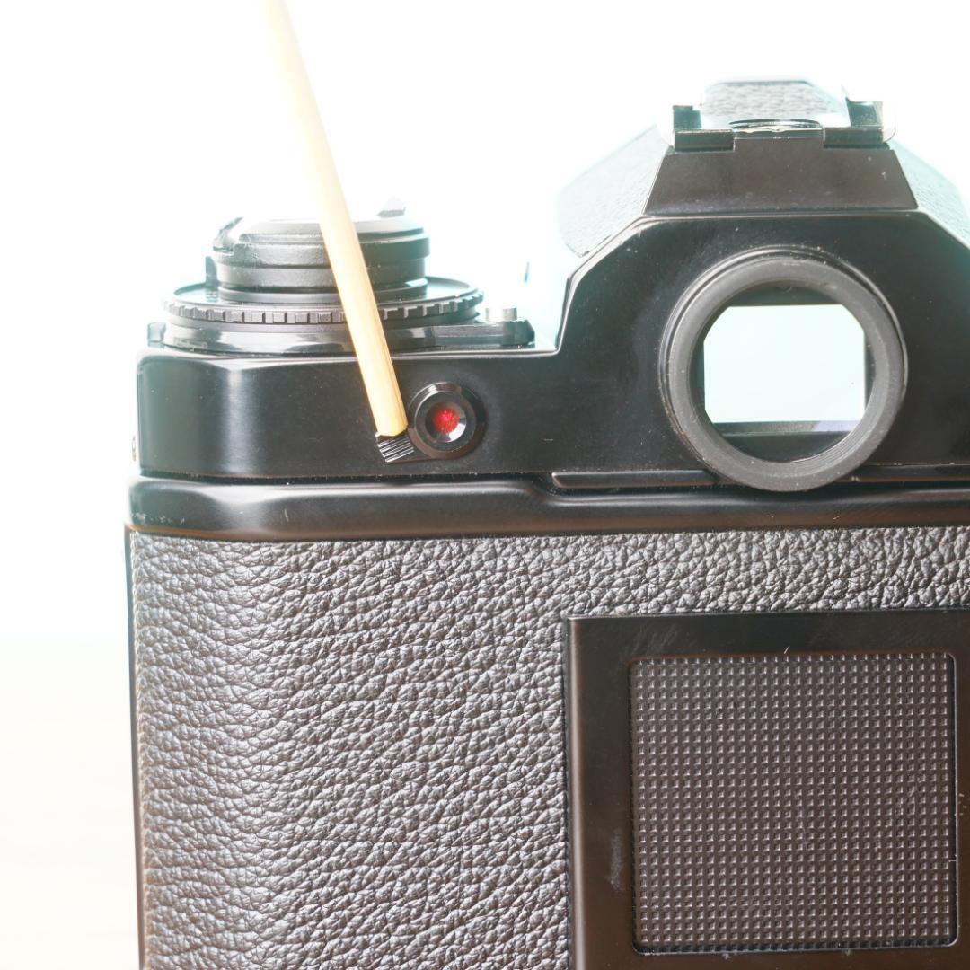 [美品] 完動品◎ニコン FE ブラック フィルムカメラ 防湿庫管理 #78