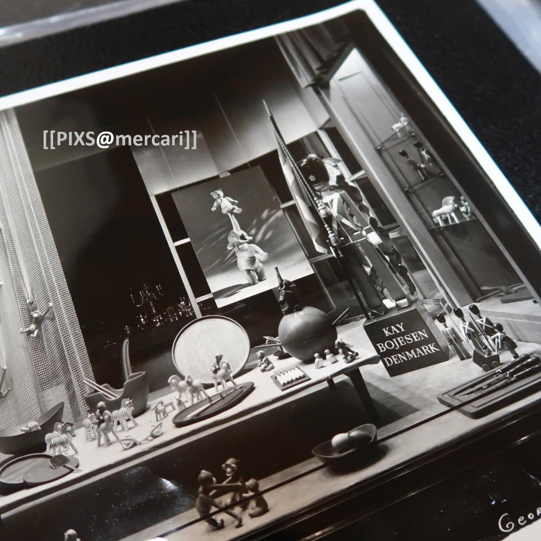   ジョージ・ジェンセン 1950年代 フォトグラフ 2枚