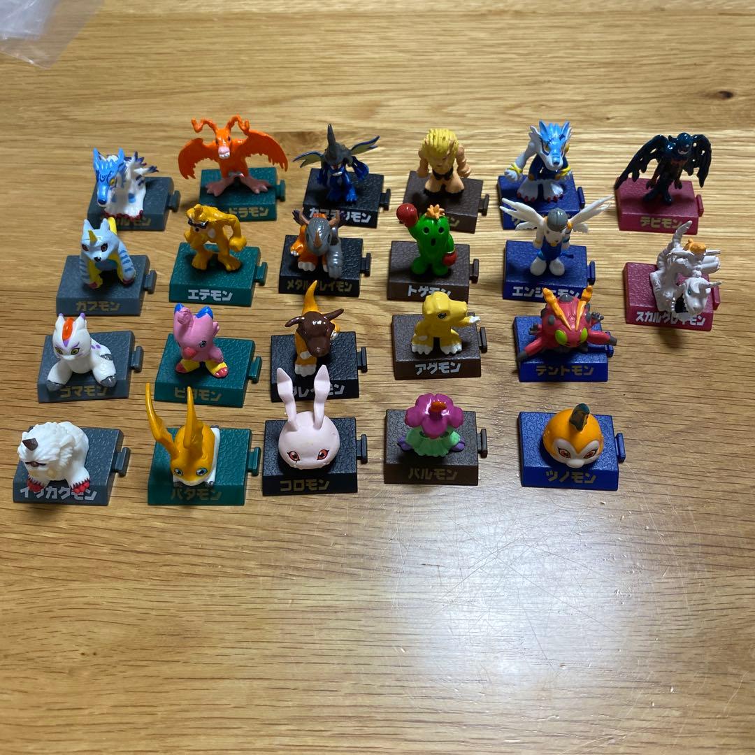 森永 デジモンアドベンチャー チョコスナック 22体　まとめ売り