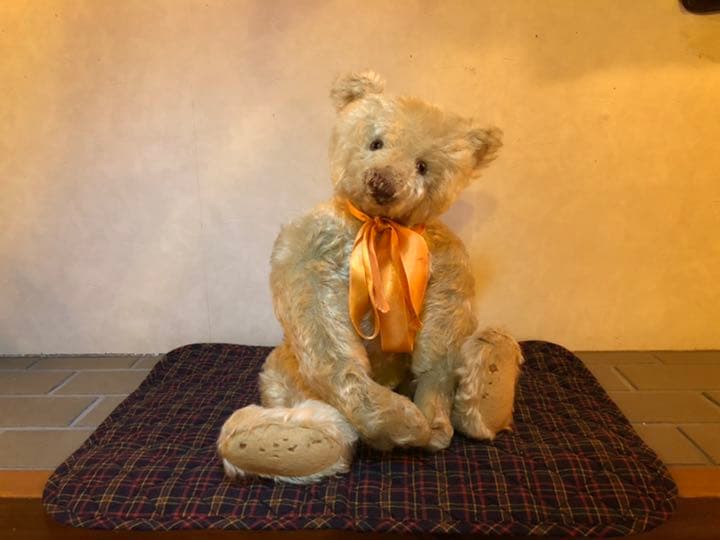 ミドルサイズ　シュタイフ 20年代　ホワイト　アンティーク