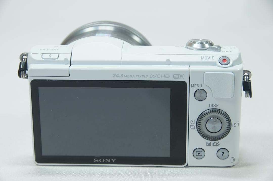 【極美品】 SONY α5100 ホワイト シャッター数3660回 【返品保証】