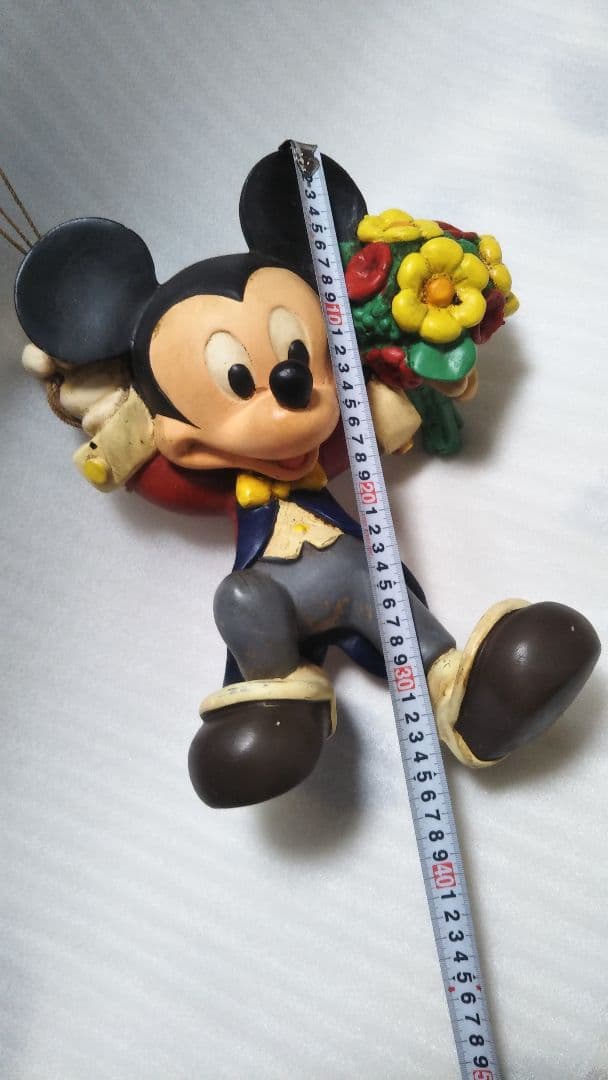 ミッキーマウス 風船付きフィギュア吊下約84cm