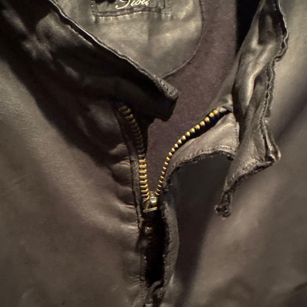 sissi レザーシングルライダース